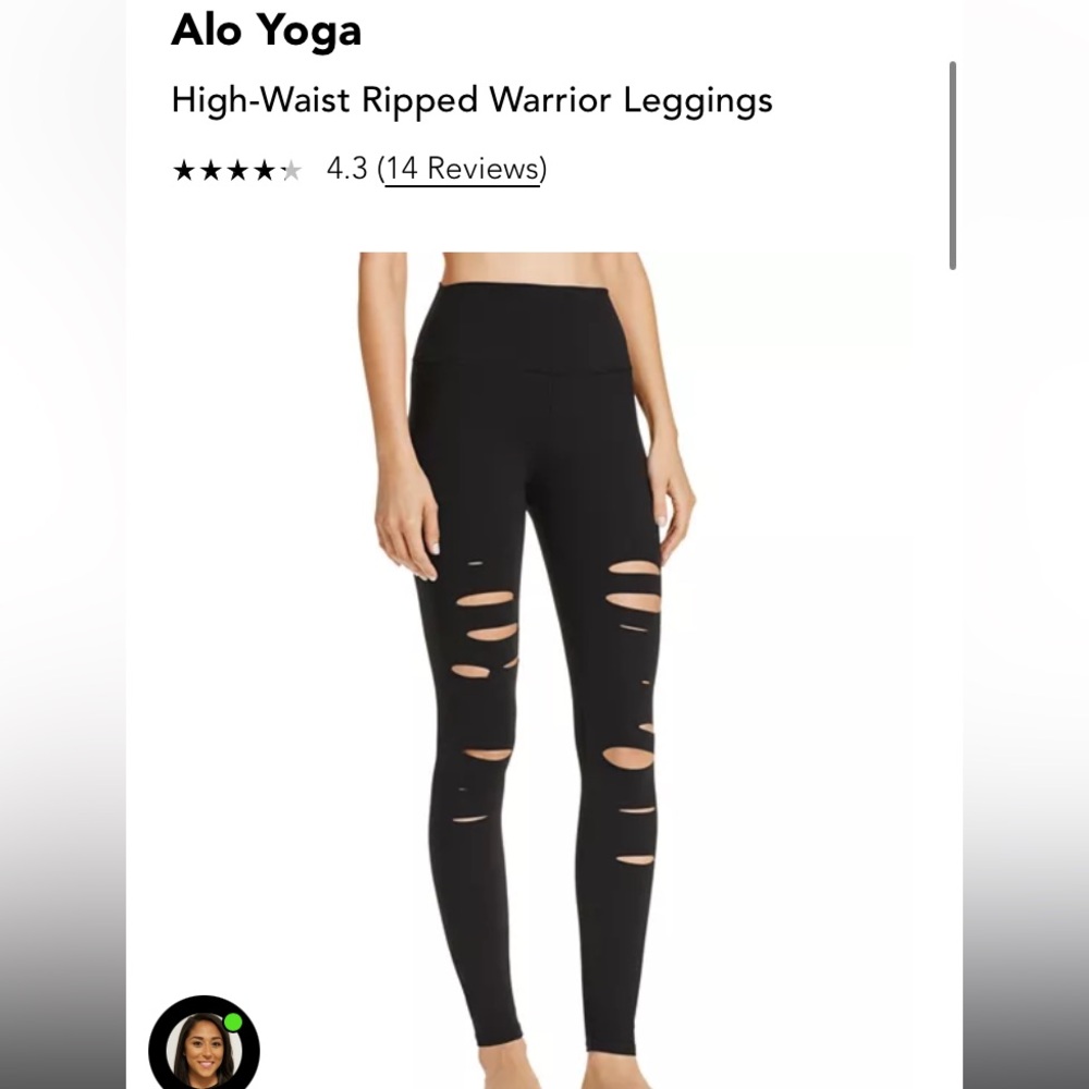ALO Yoga High Waisted Leggings